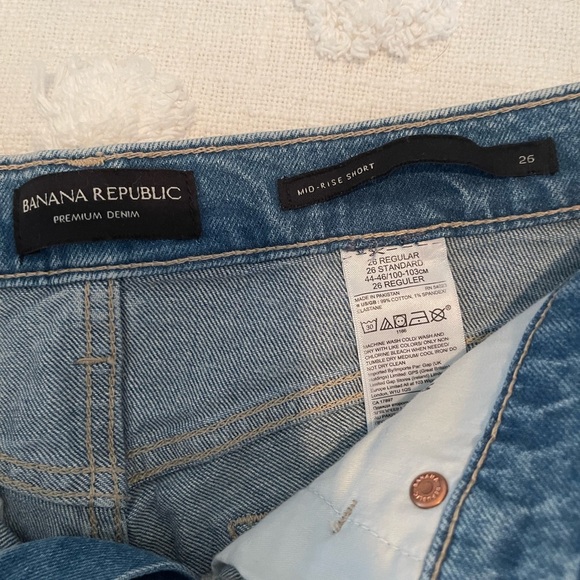 Banana Republic Jean shorts size 26 - Picture 3 of 3